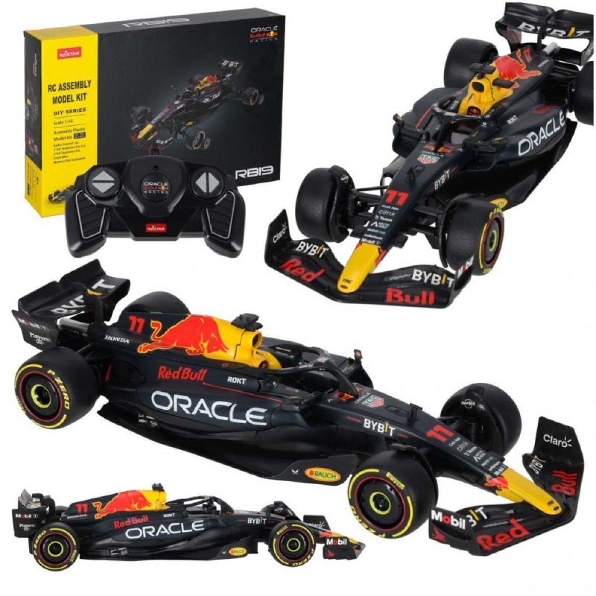 Kokkupandav RC puldiga vormeli auto 1:16 Oracle Red Bull Rac