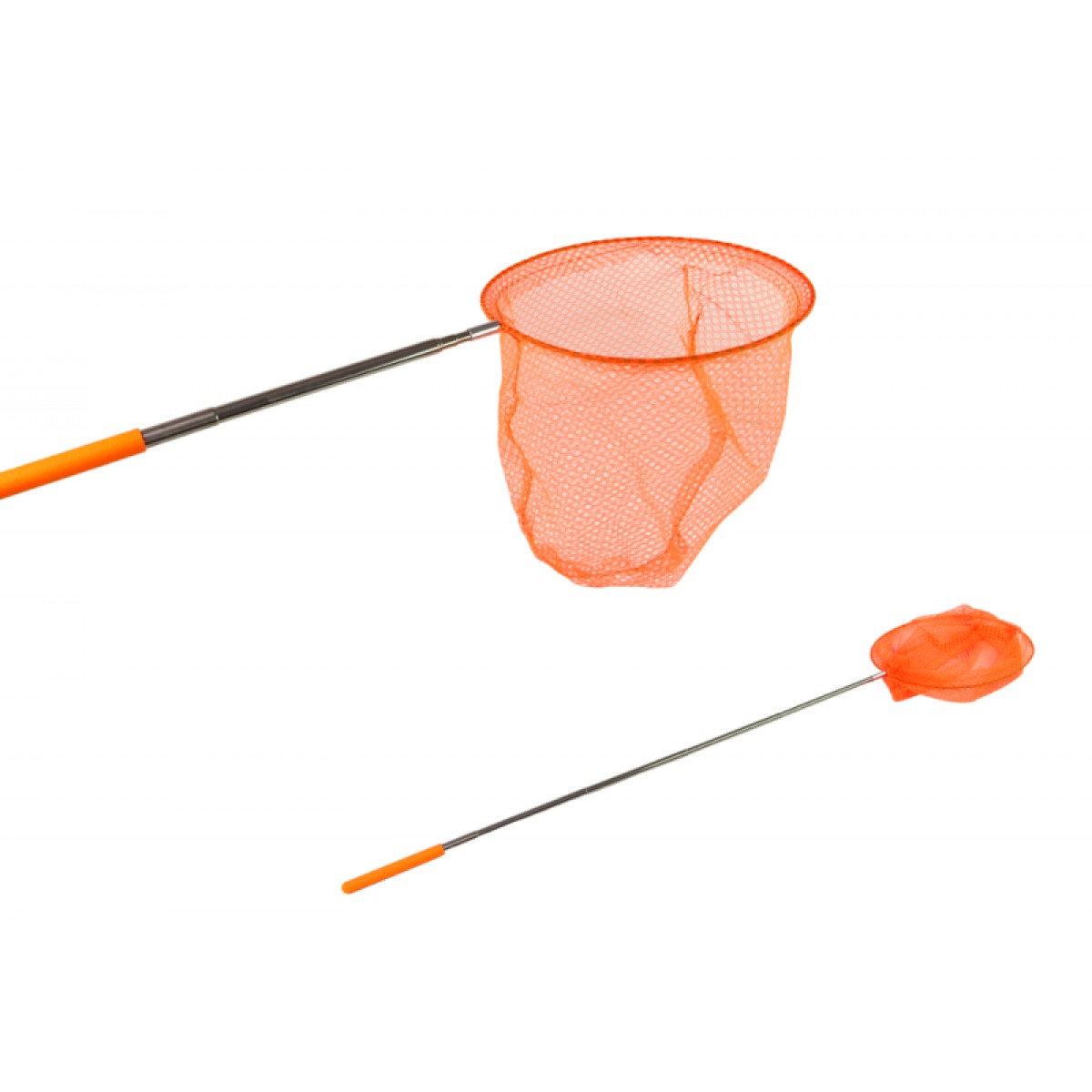 Oranž kokkupandav teleskoop-liblikavõrk 85 cm