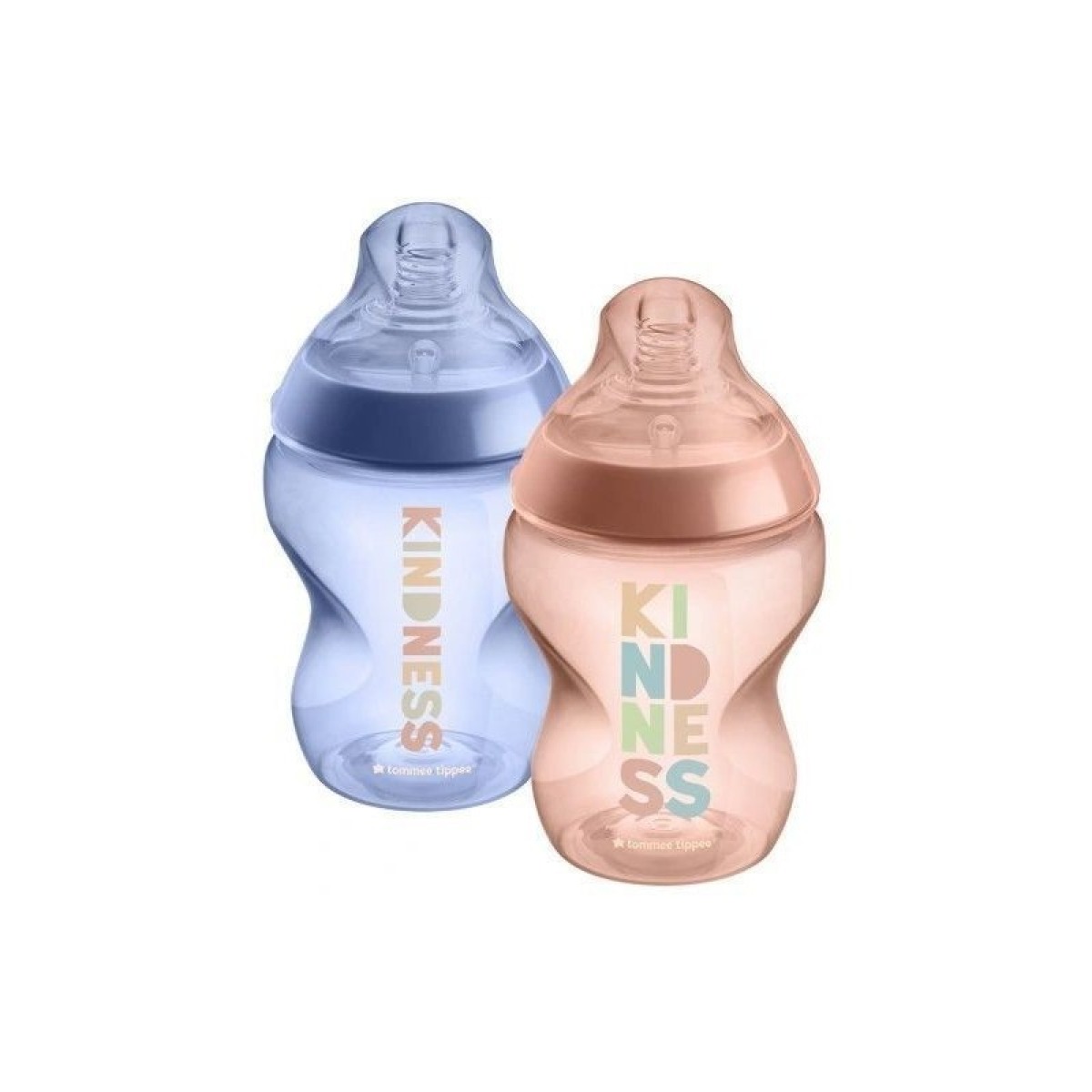 Tommee Tippee Closer to Nature 2 bērnu pudelītes, 260ml, no 0 mēnešiem