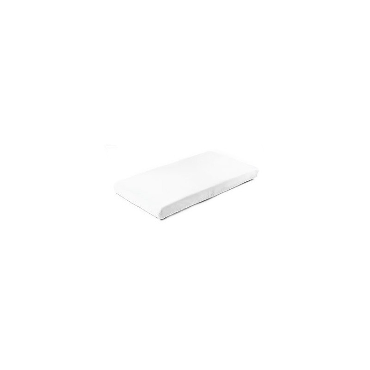 Jersey palags ar gumiju – balts 140x70 CM