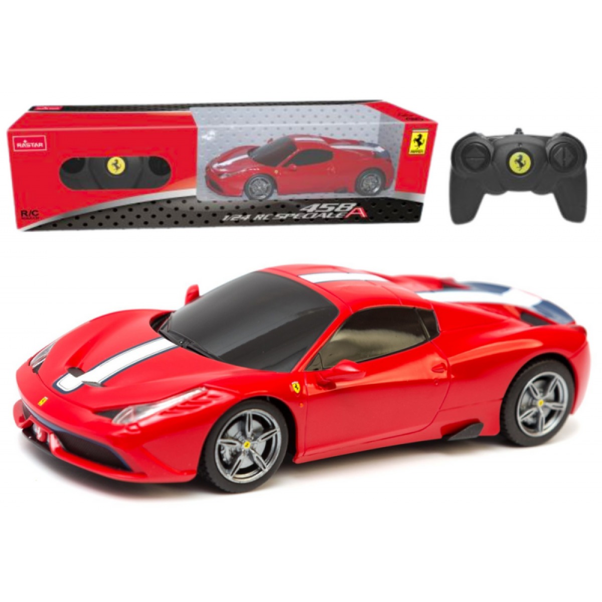 RC automašīna Ferrari 458 Speciale, sarkana, 1:24