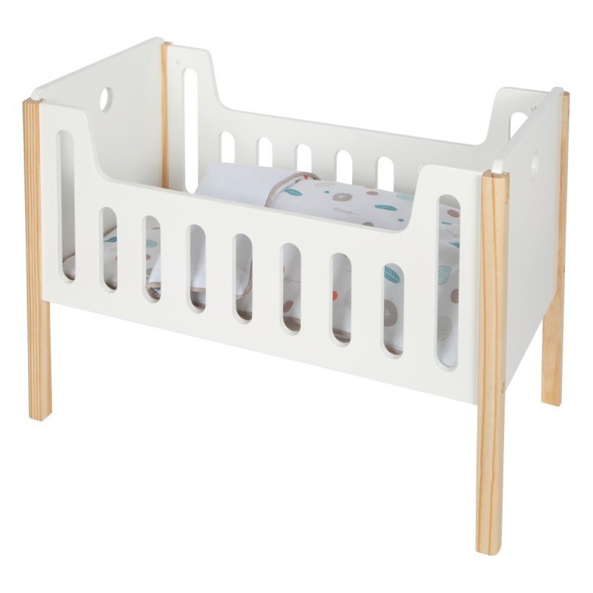 Leļļu gultiņa Little Button 50x28x35