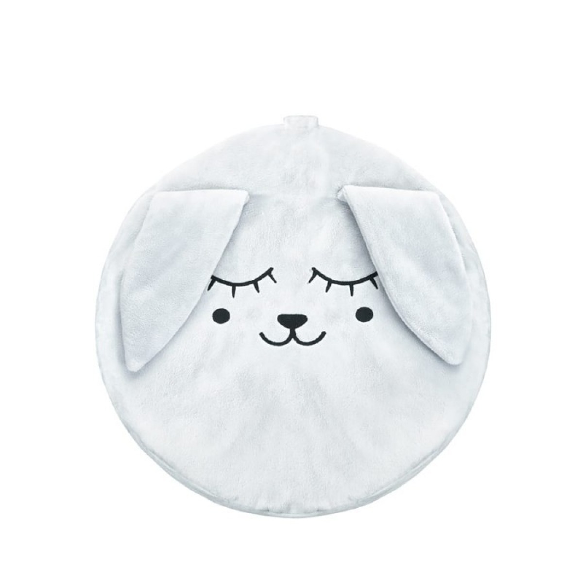 Mini sēžammaiss bērniem truša formā, minky audums, Ø45 cm