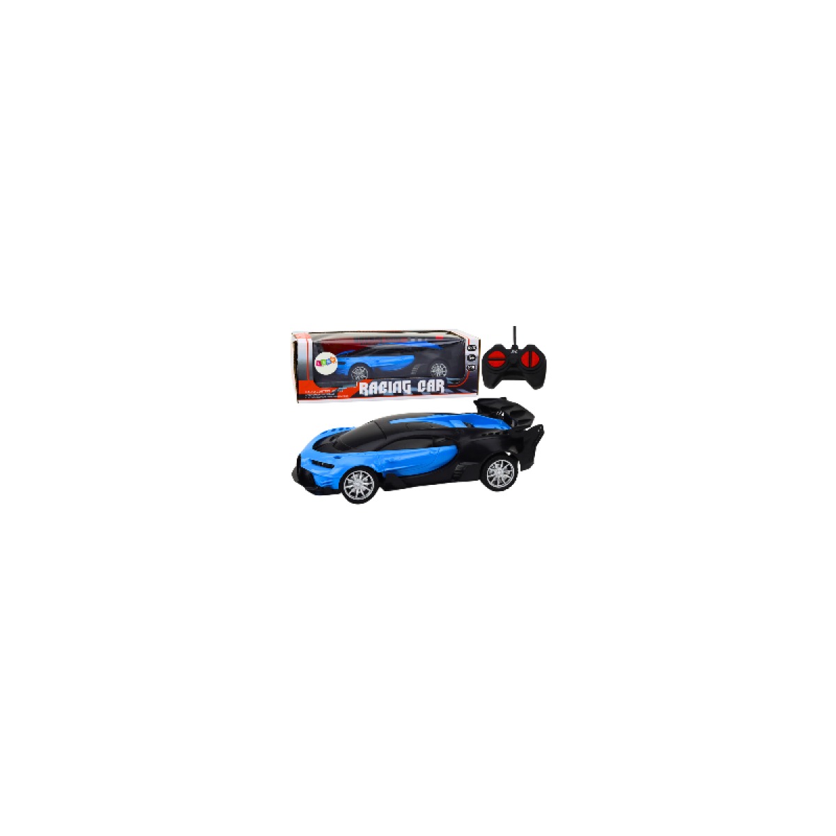 Puldiga RC sportauto, sinine, 1:22