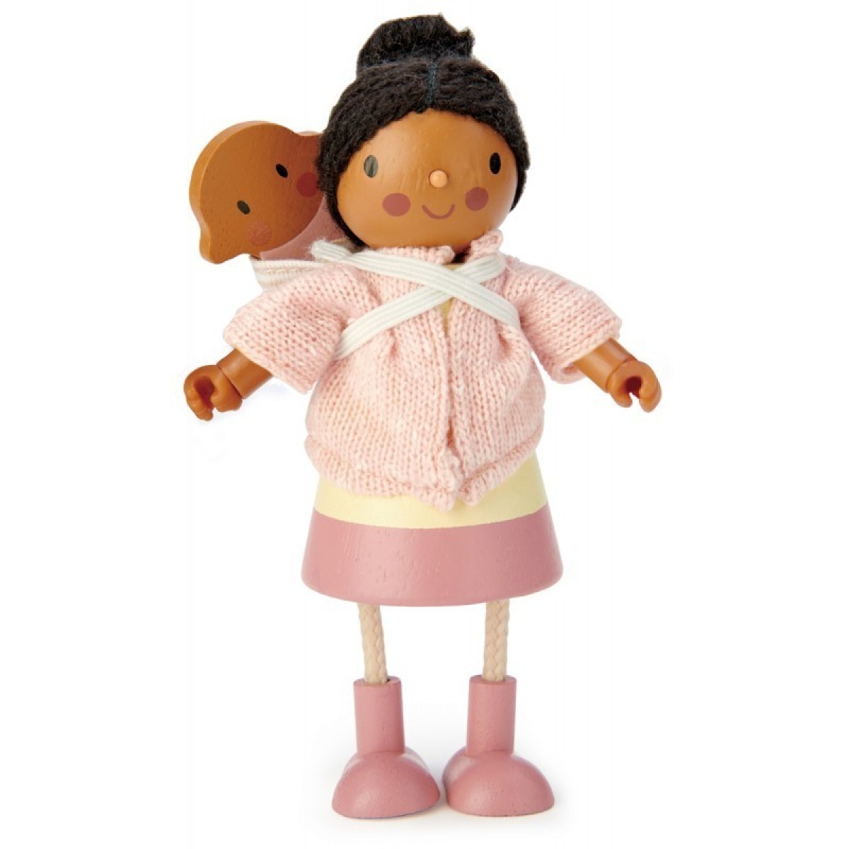 Koka nukumaja nukk Mrs.Forrester mazuļaga
