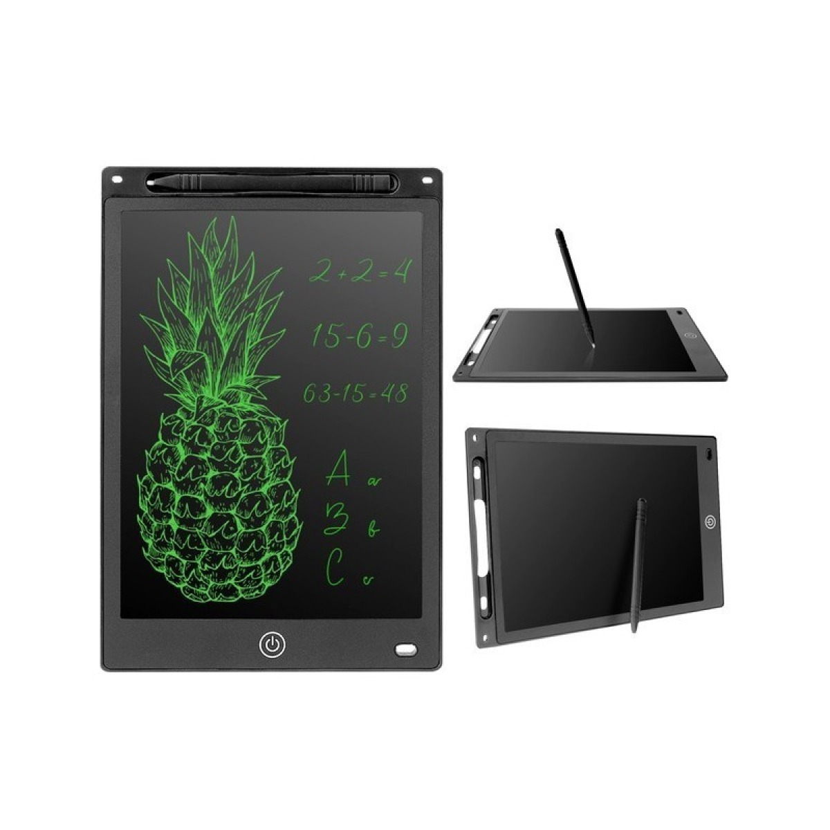 Spiedienjutīga XL 10" zīmēšanas planšete, melna
