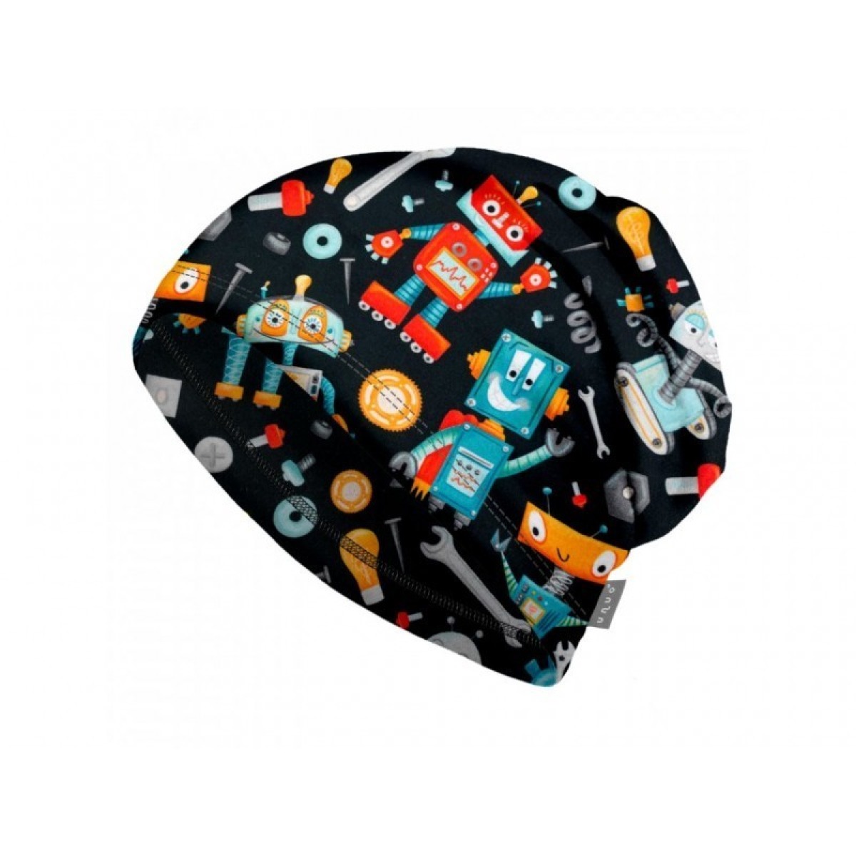 Fliismüts beanie, robotid