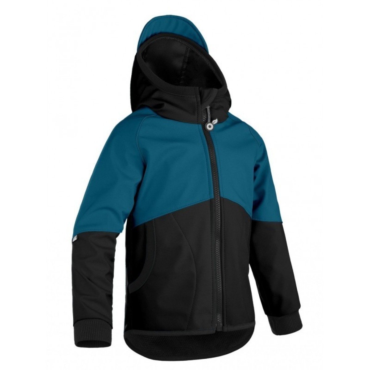 Bērnu softshell jope ilma voodrita 110/116, cobalt/must