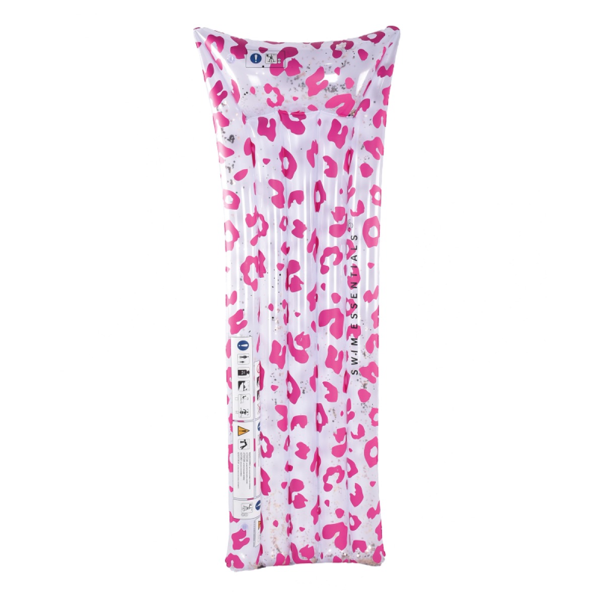 Täispuhutav madrats Neon rose Leopard