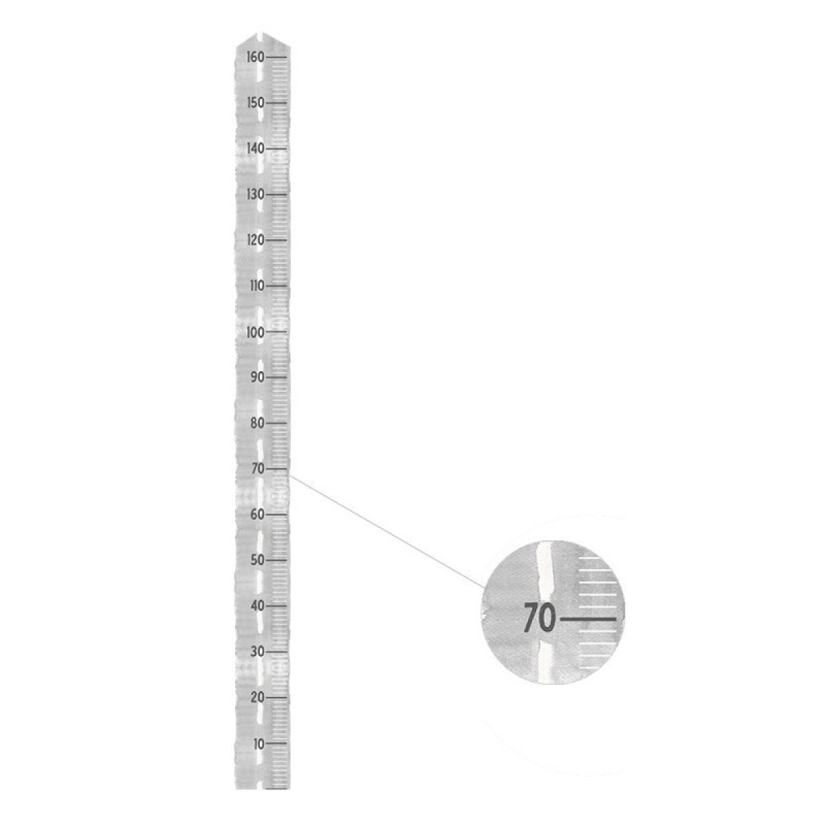 Ceļa tematikas sienas uzlīme bērnu auguma mērīšanai, 0–160 cm