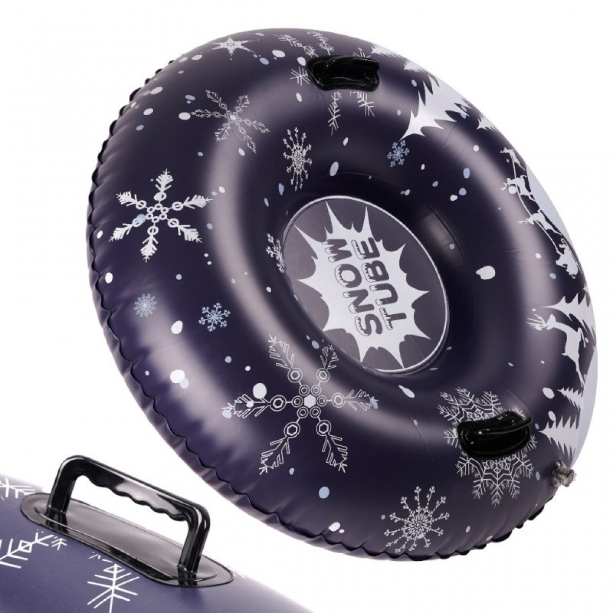 Piepūšamā sniega kamera ar rokturiem, PVC, Ø110 cm, maks. 100 kg