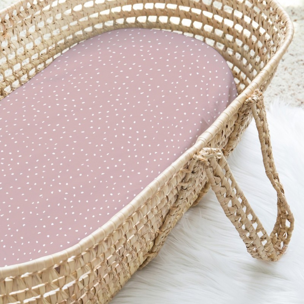 Bambusa viskozes palaga Mozus grozam 72x33 cm – Stones Pink