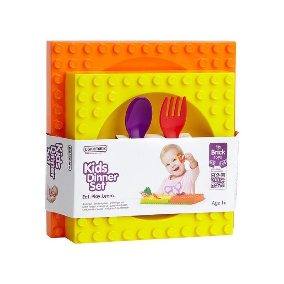 Bērnu sööginõude komplekt Placematix