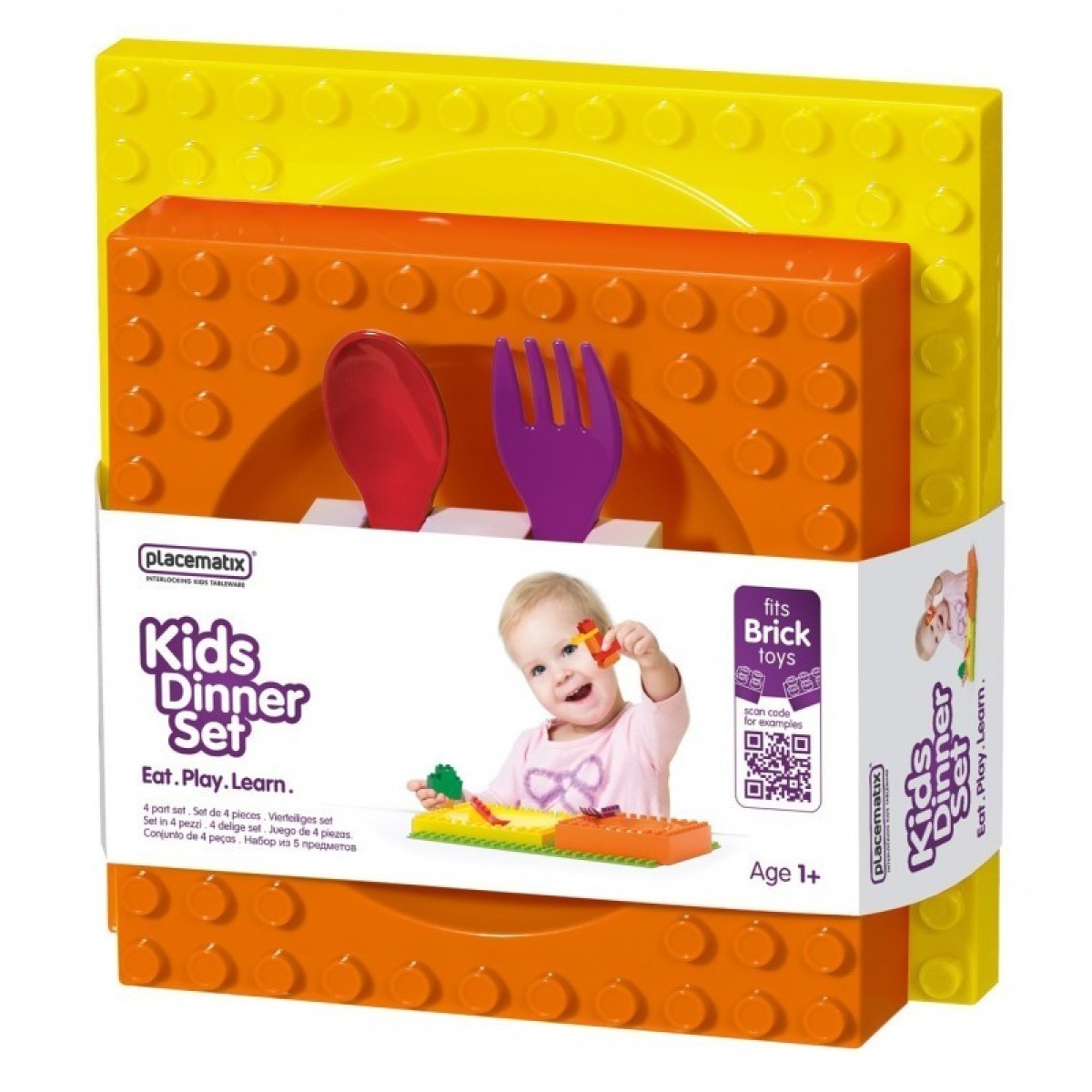 Bērnu sööginõude komplekt Placematix