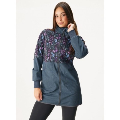 Naiste softshell mantel, brindle petals