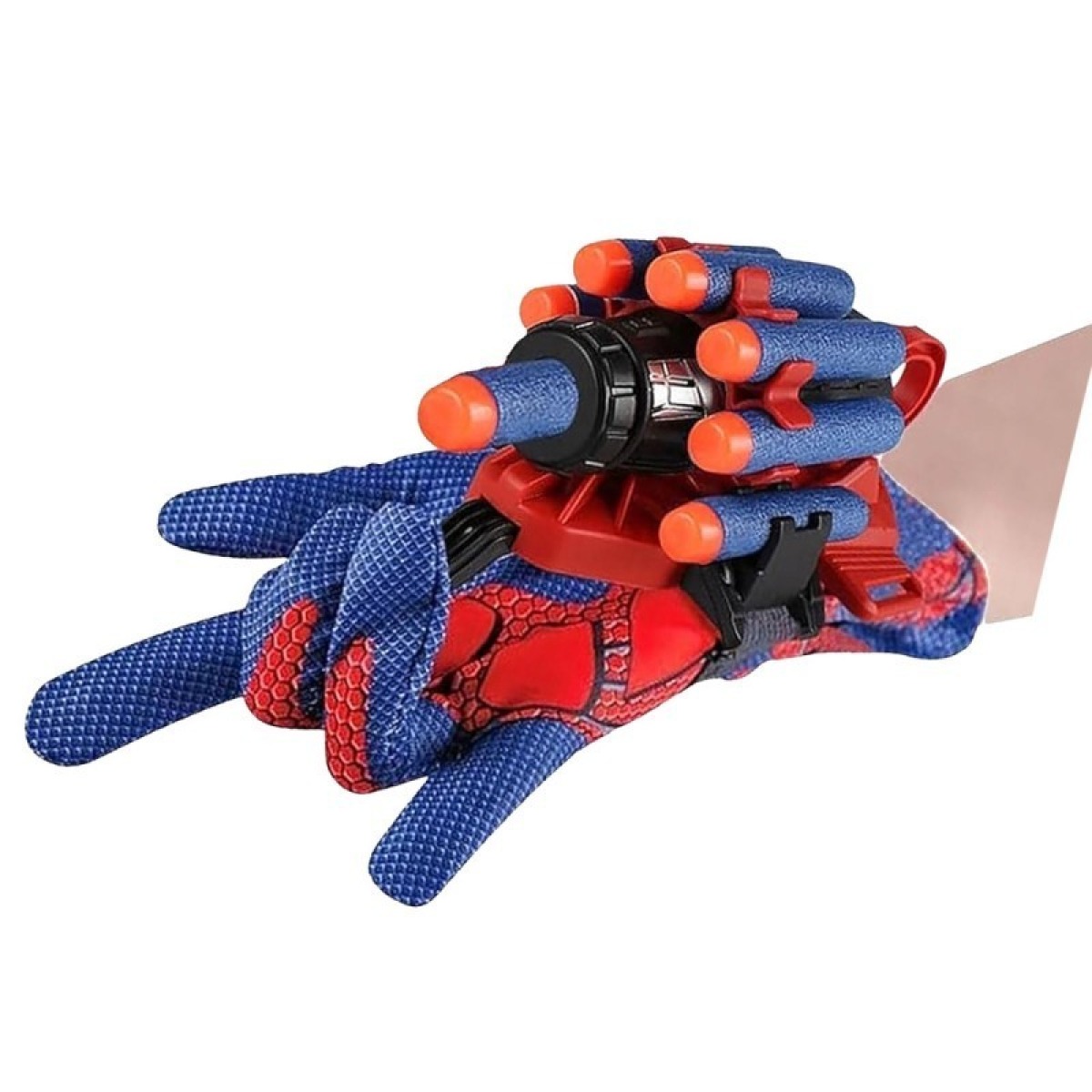 Spider-Man cimds tīmekļa šaušanai ar 10 putu šautriņām