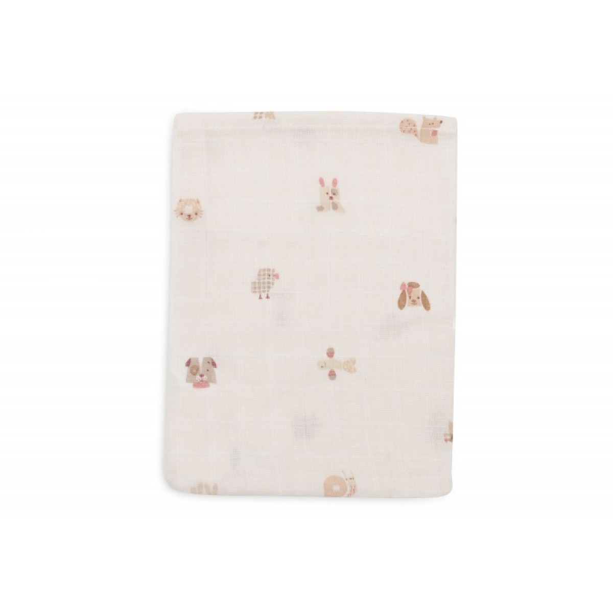 Mazulislapid musliin 15x20 cm - 3 tk - Animal Friends