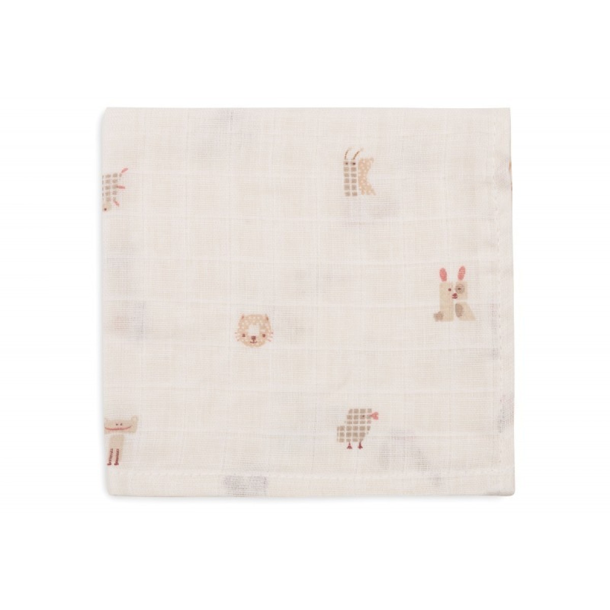 Musliin lapid 3 tk, 31x31 cm, Animal Friends