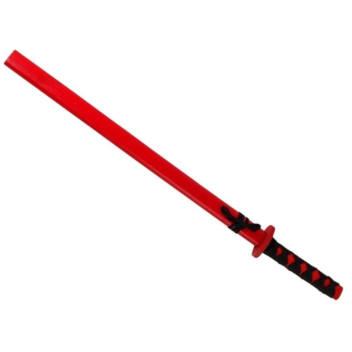Koka rüütlimõõk punase kabuuriga, 73 cm