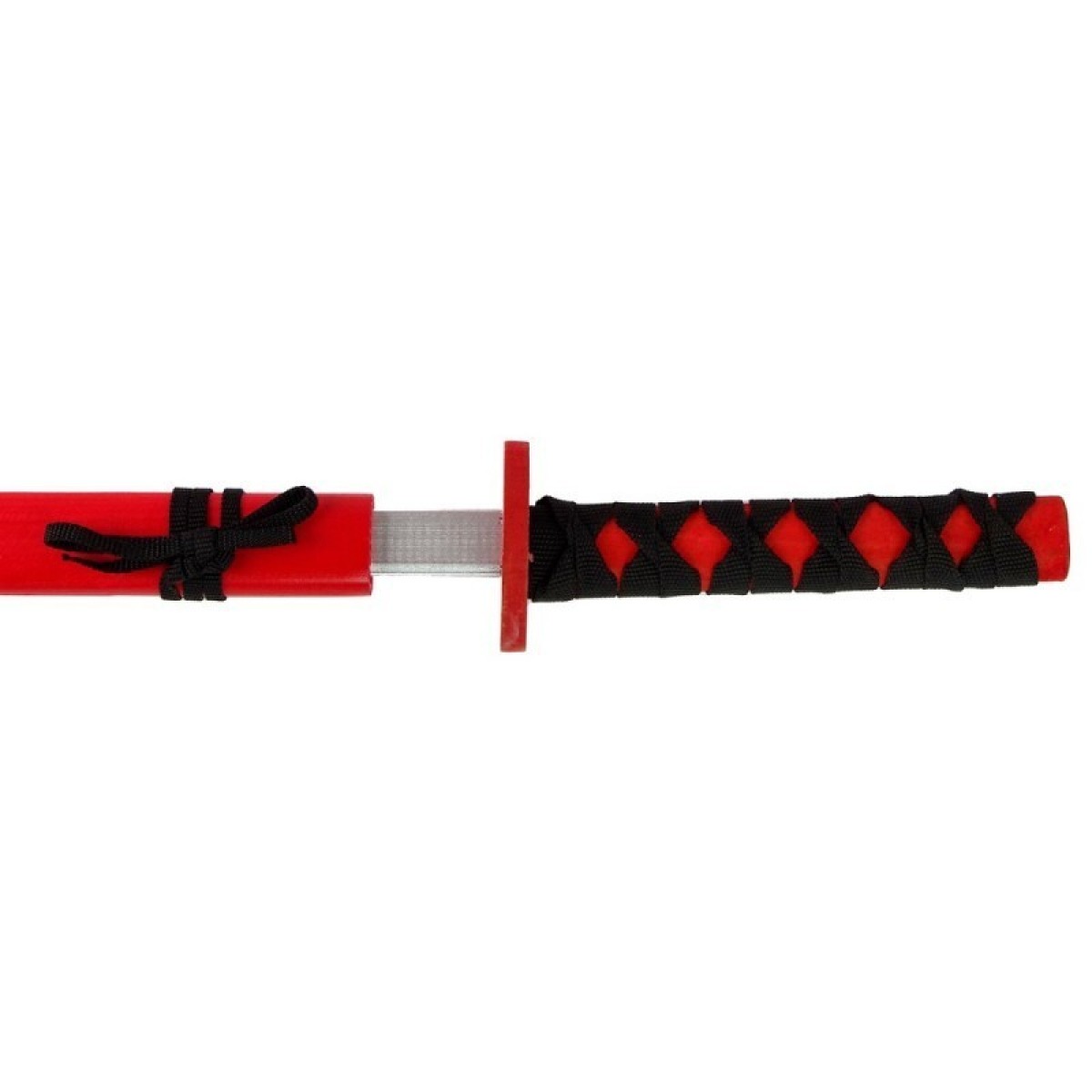 Koka rüütlimõõk punase kabuuriga, 73 cm