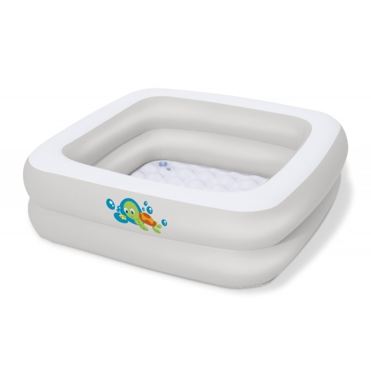 Täispuhutav bassein Bestway, 86 x 86 x 25 cm, valge, pehme p