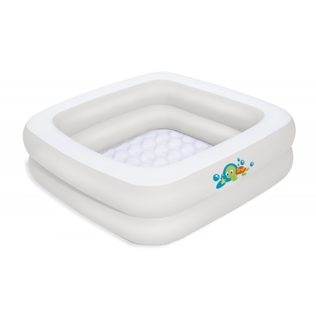 Täispuhutav bassein Bestway, 86 x 86 x 25 cm, valge, pehme p