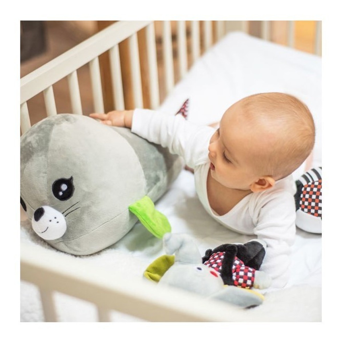 Pehme pall mazuļadele CONTRAST Babyono