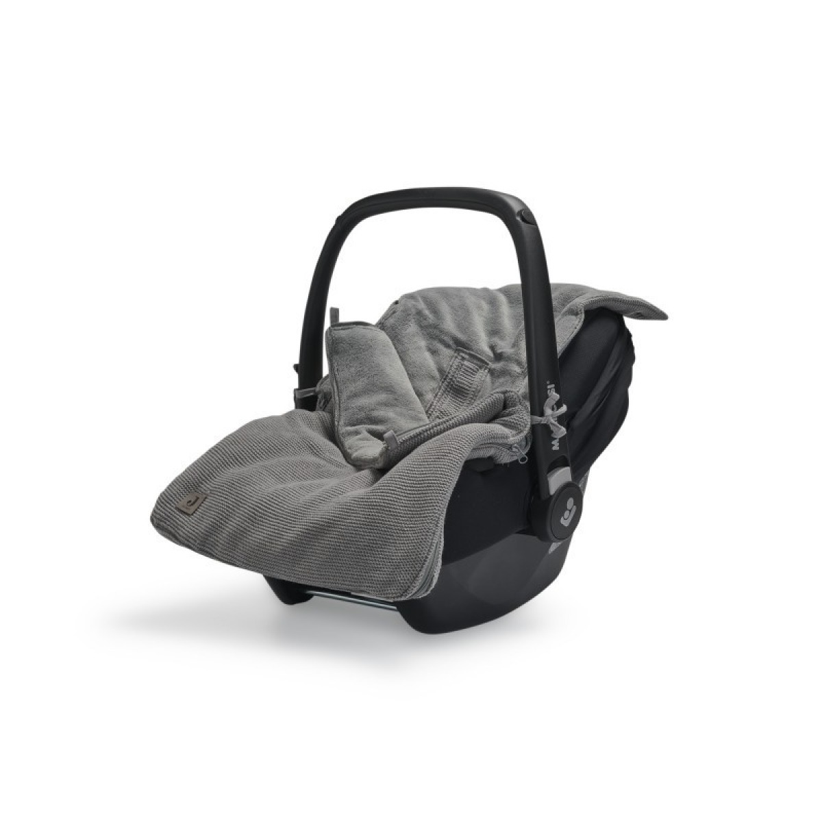 Adīts guļammaiss autokrēsliņam, stone grey