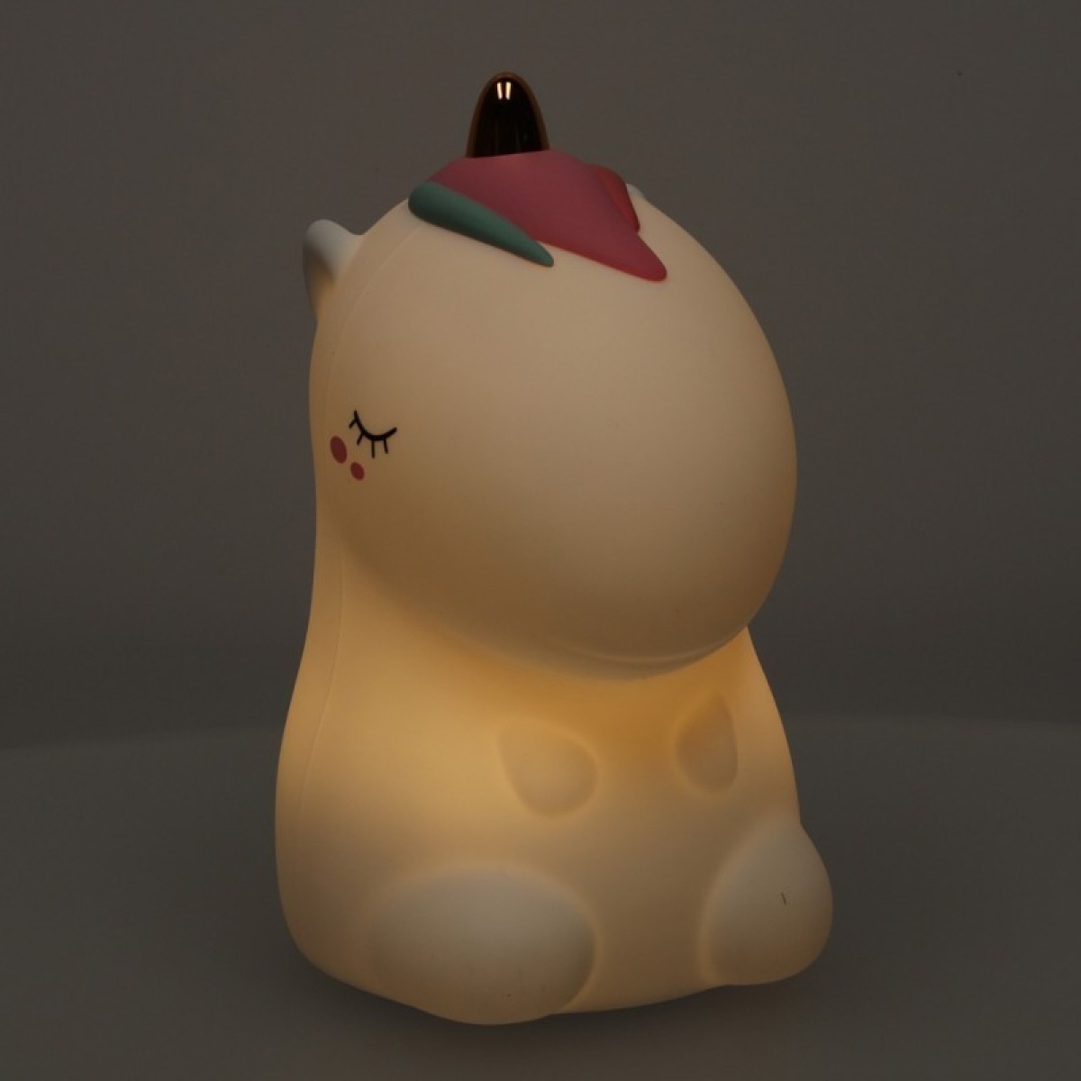 Bērnu öölamp ükssarvik, RGB