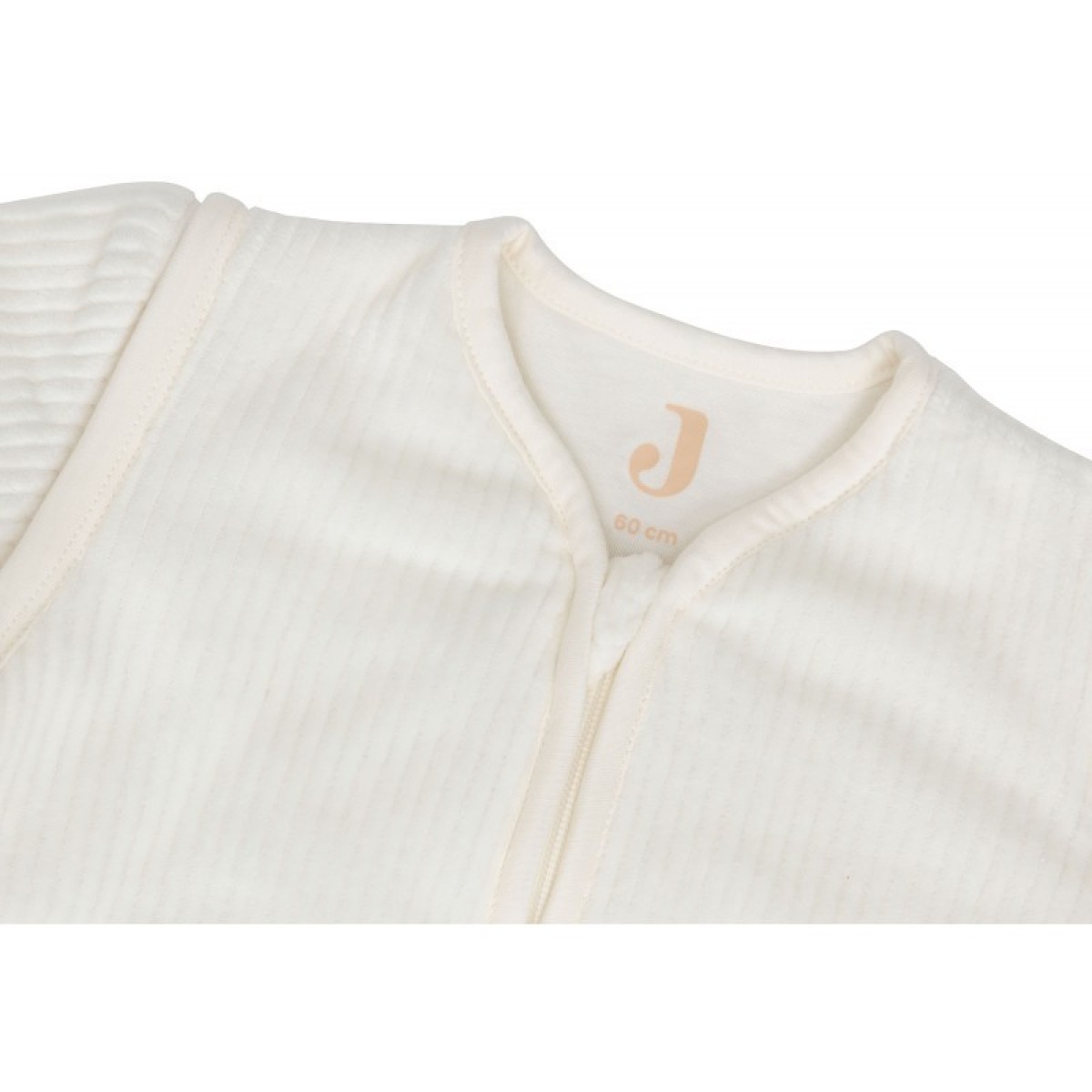 Mazulis magamiskott eemaldatavad varrukad, 60cm Rib - Ivory