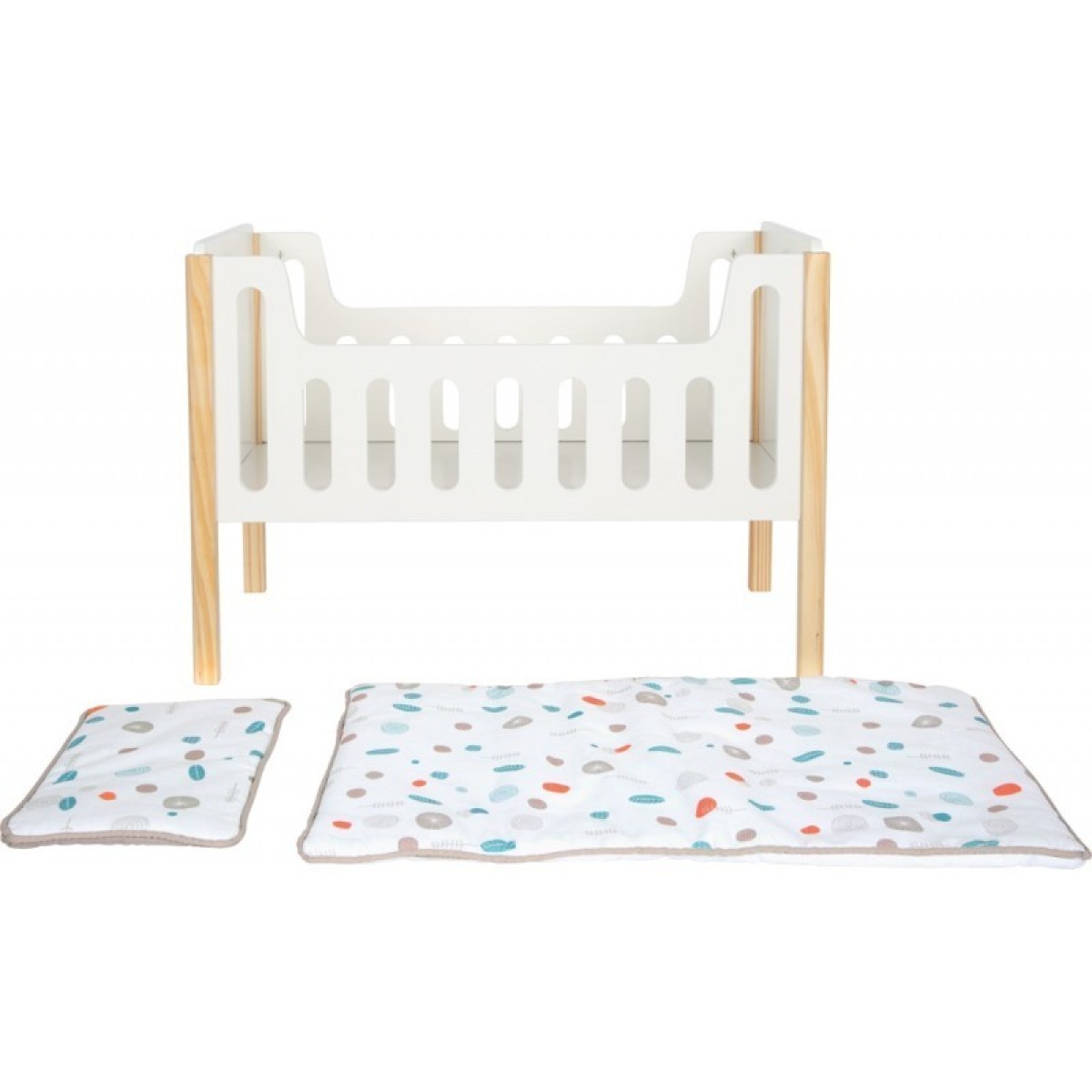 Leļļu gultiņa Little Button 50x28x35