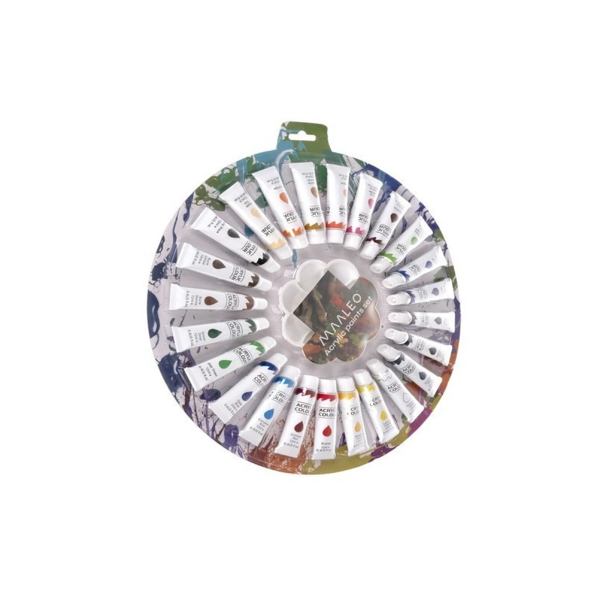 Akrüülvärvid 12ml, 24 tk komplekt