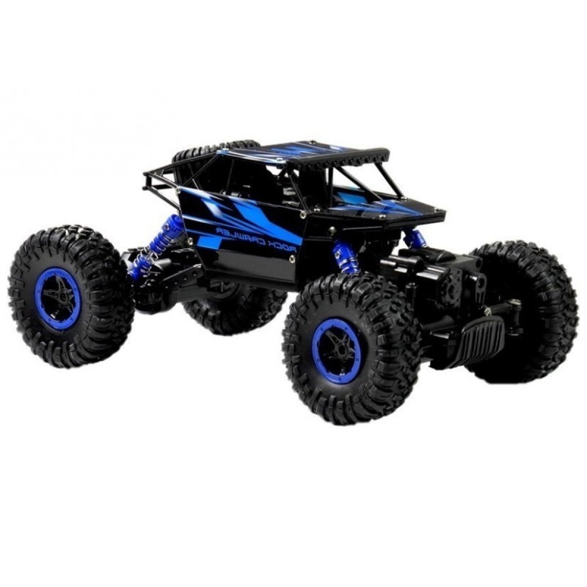 Tālvadības monster truck 1:18, zils