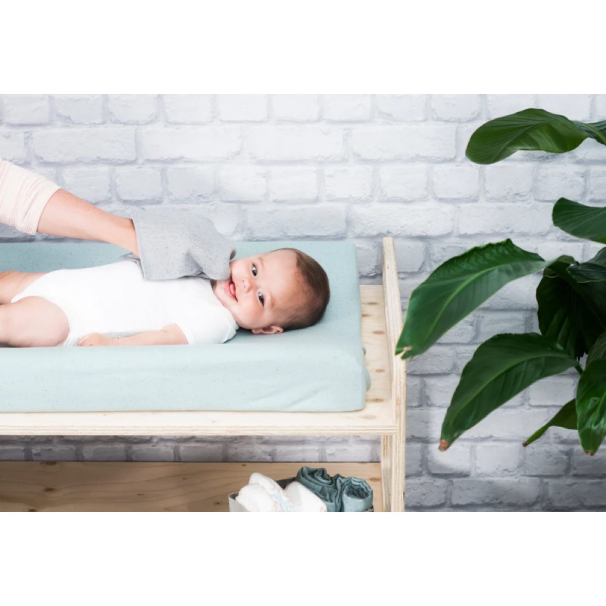 Mähkimisaluse kate, Mini Dots Mint