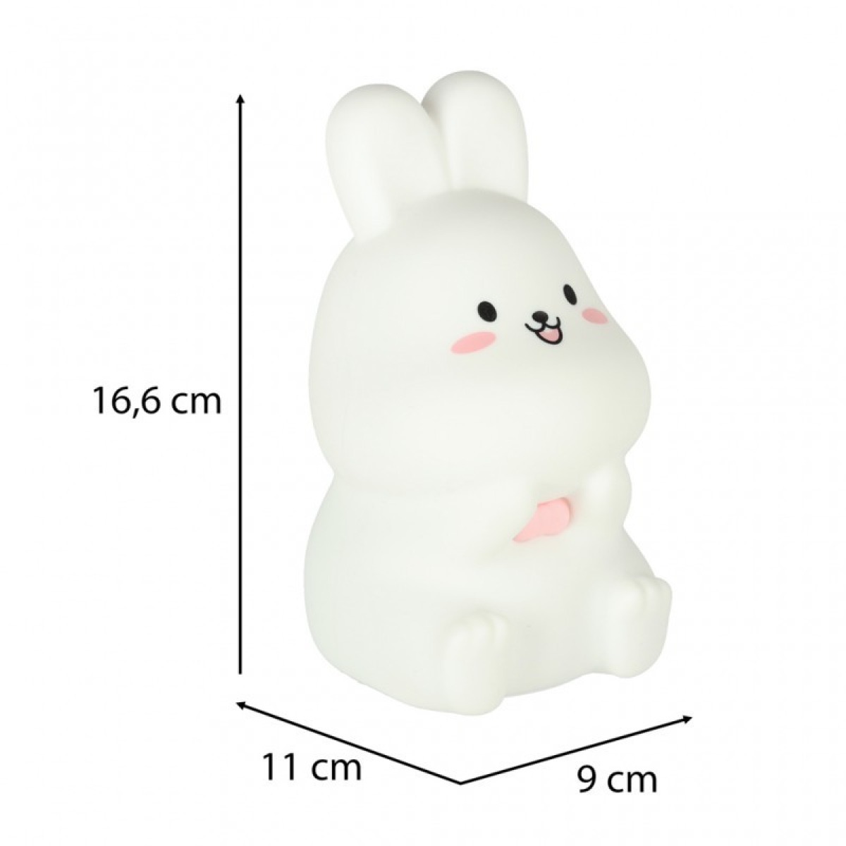 Silikoonist öölamp Bunny