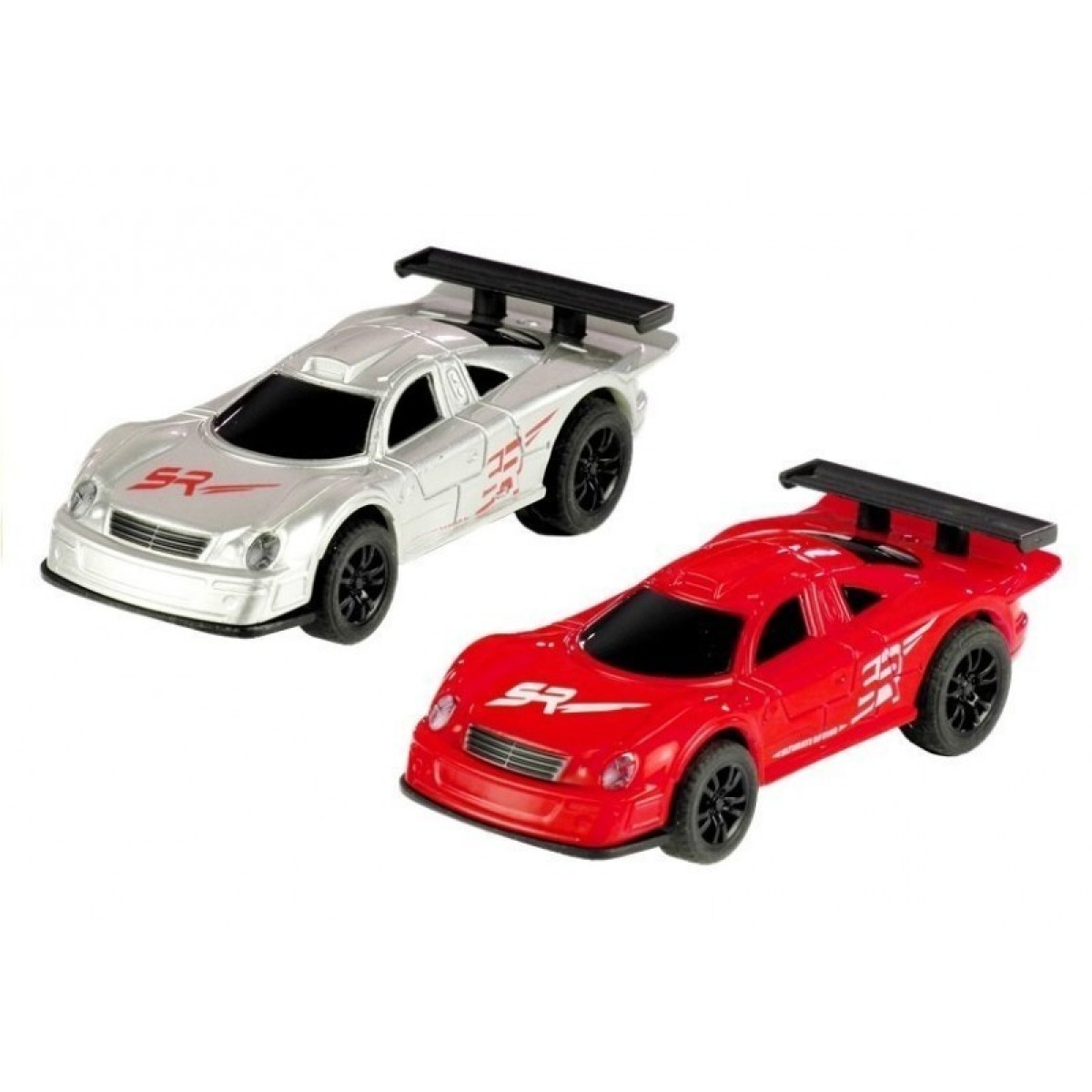 Võidusõidurada 2 auto ja 2 puldiga 1:43