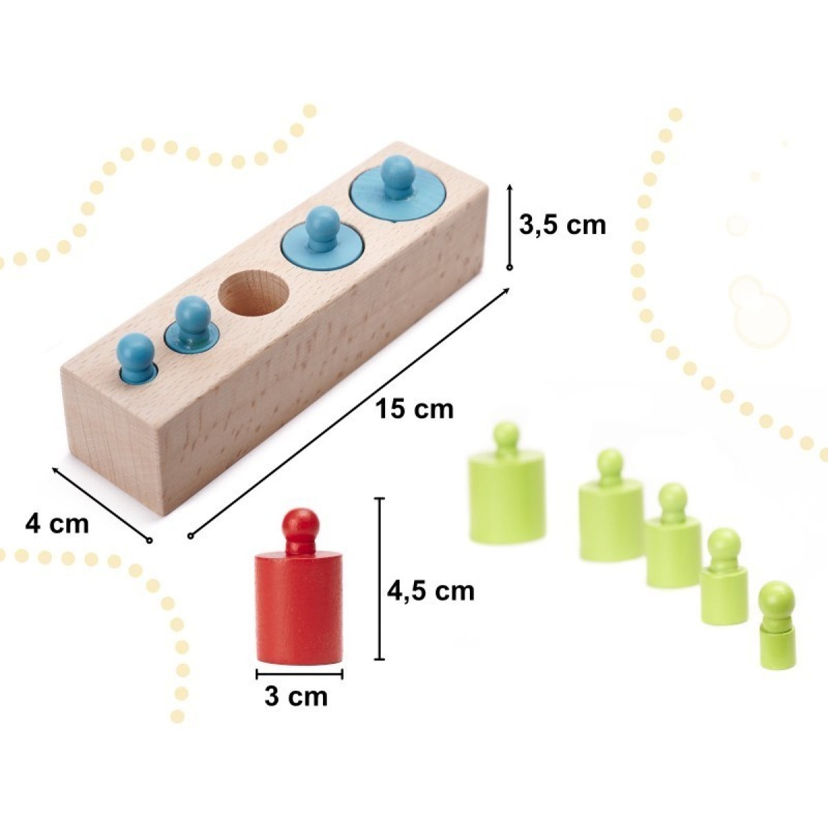 Montessori õppemäng - kaal