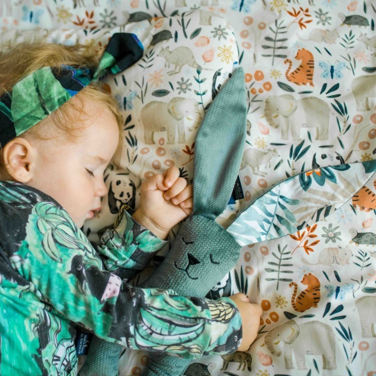 Pehme rotaļlieta Bunny, WIND BLUE - PRINCE CHESSBOARD