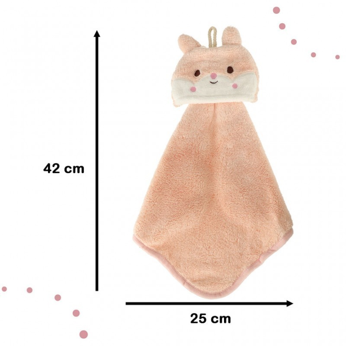 Bērnu käterätik 42x25 cm, roosa rebane