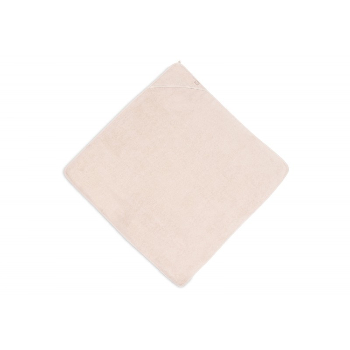 Kapuutsiga vannirätik 100x100 cm, pale pink
