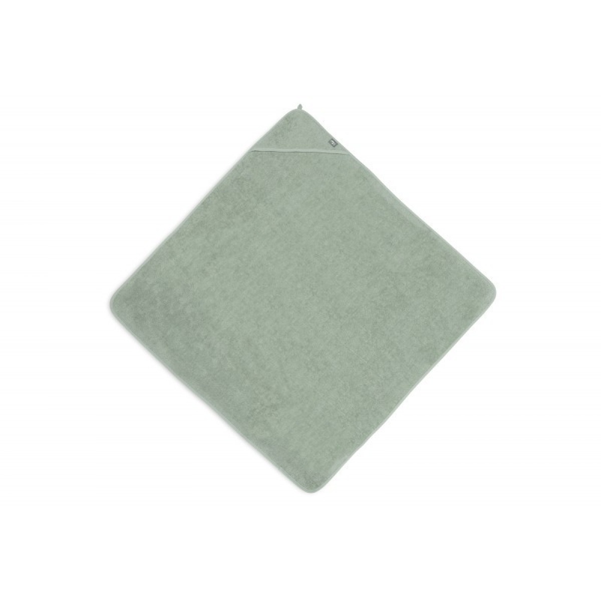 Kapuutsiga vannirätik 100x100 cm, ash green