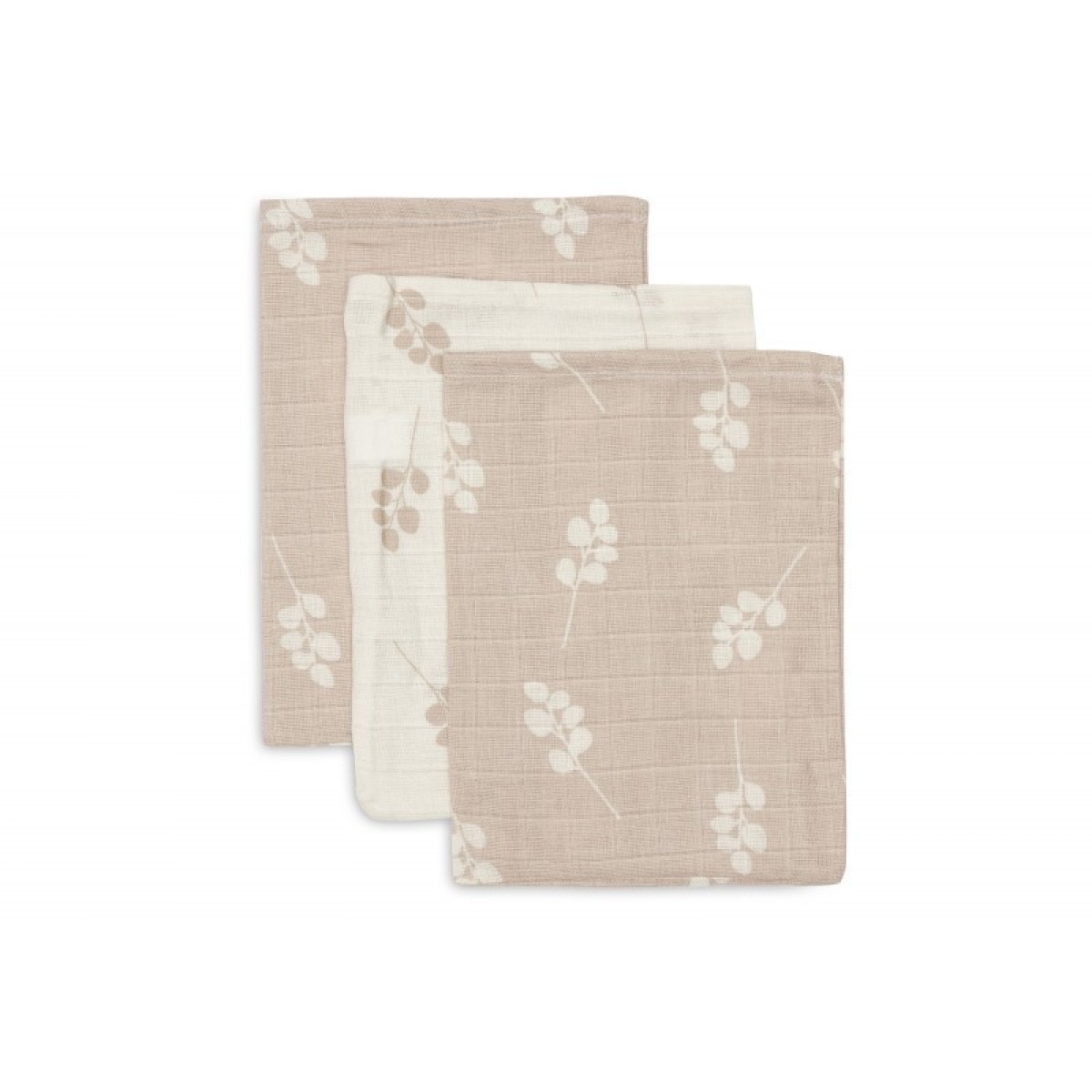 Mazulislapid musliin 15x21 cm - 3 tk - Twig Wild Rose