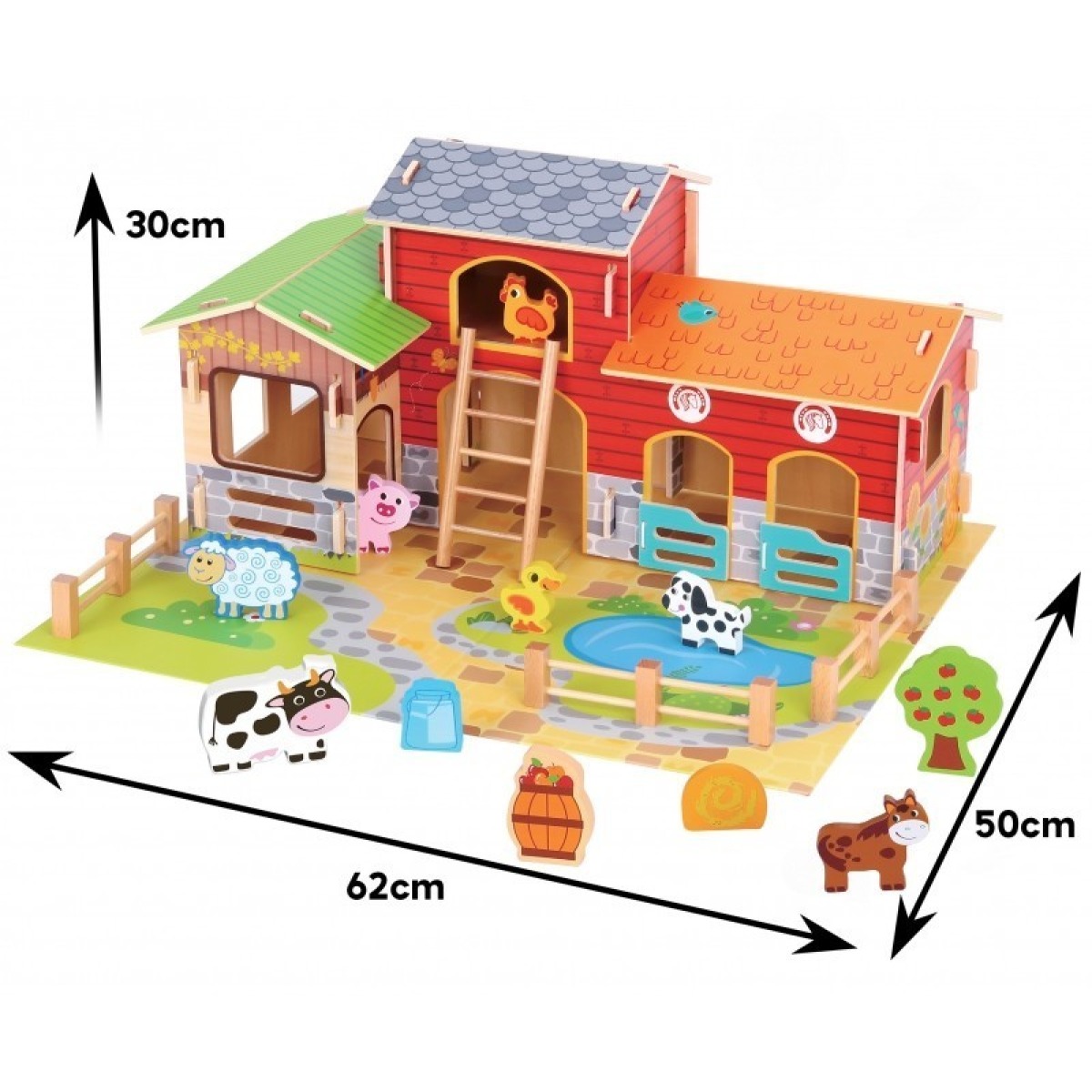 Suur farm loomadega