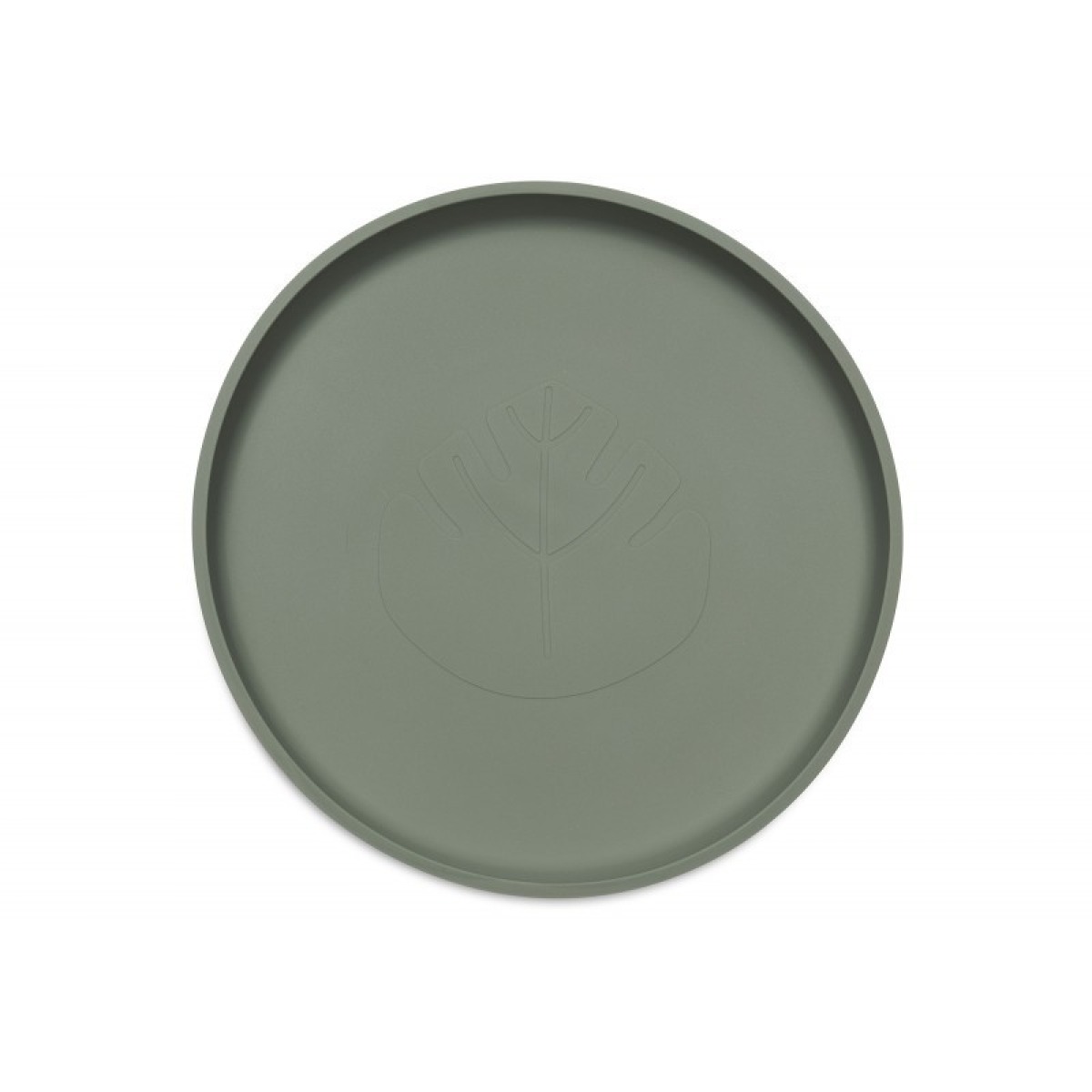 Silikoon taldrik, ash green