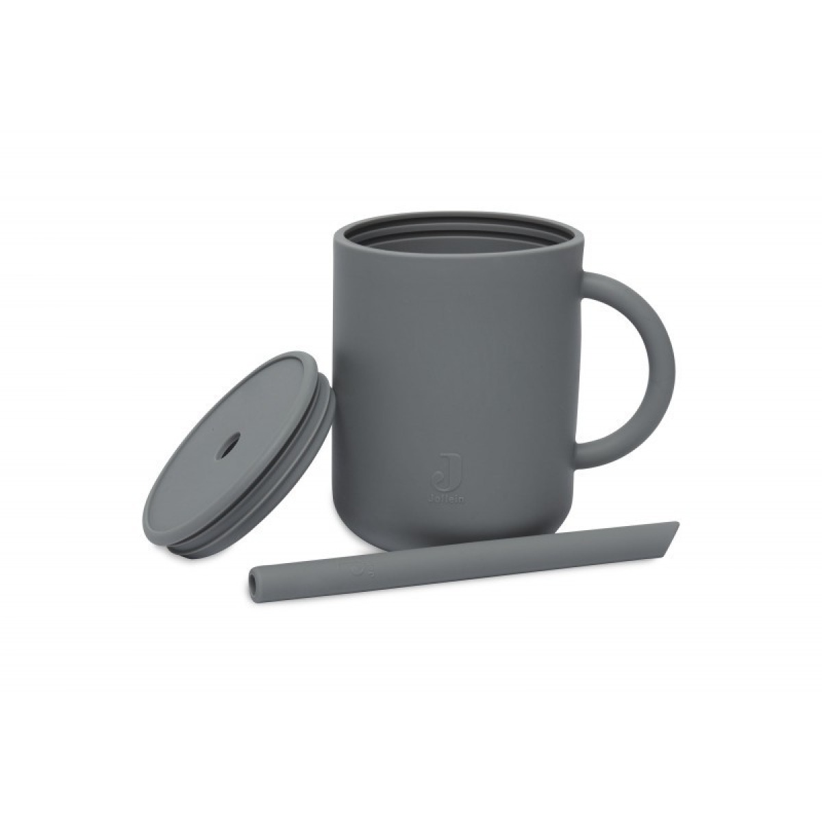 Silikoon joogitops kõrrega, storm grey