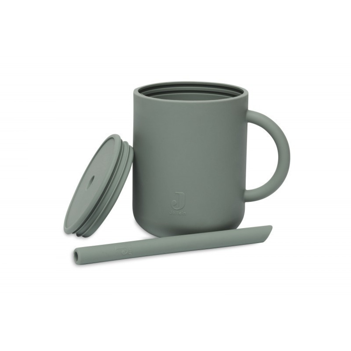 Silikoon joogitops kõrrega, ash green