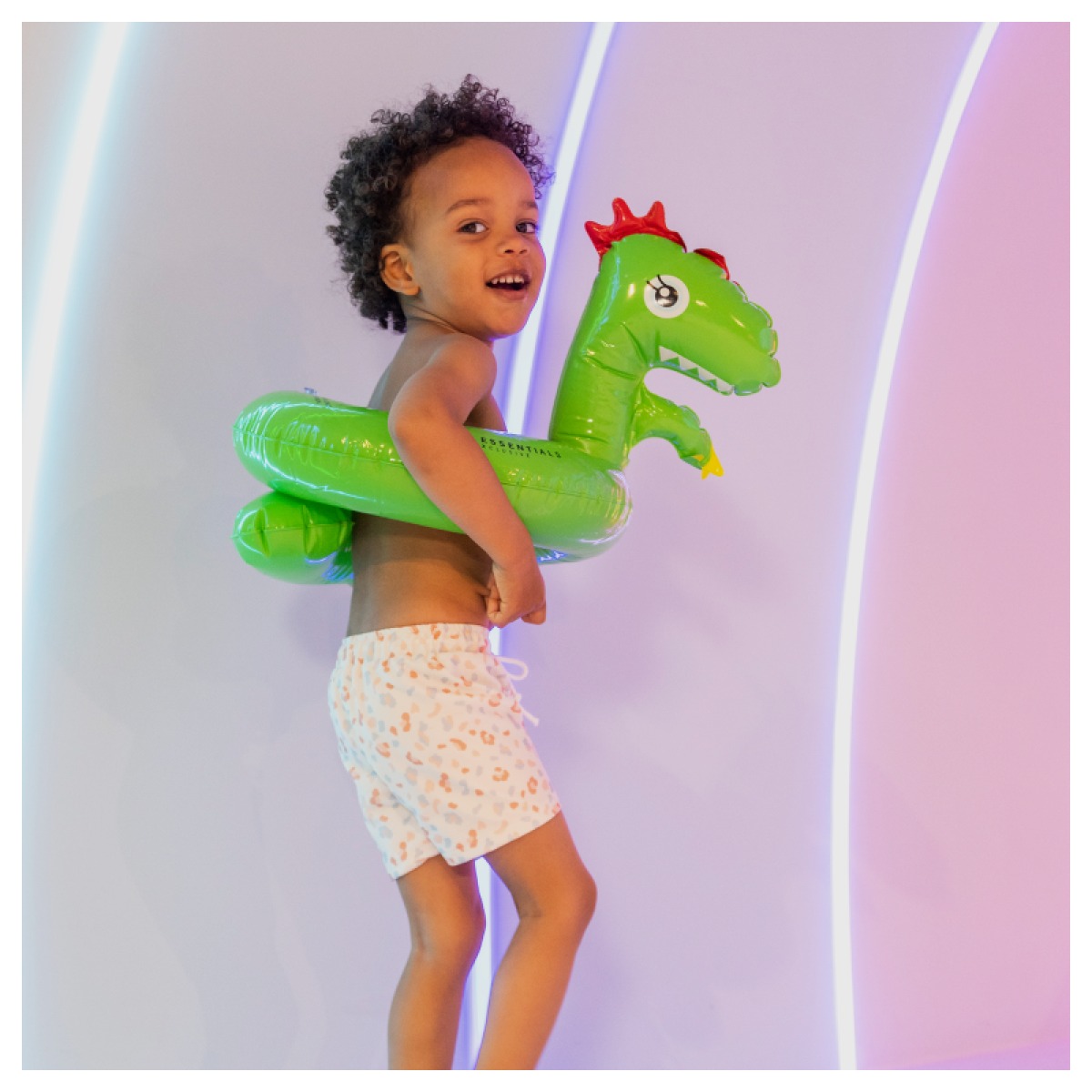 Ujumisrõngas Dinosaur 55 cm