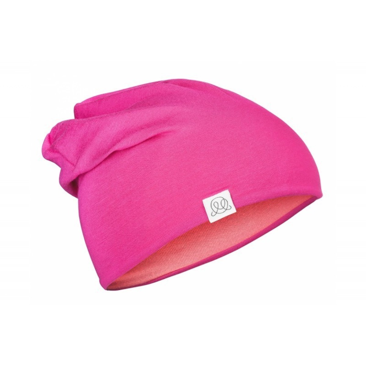 Müts, bambus, fuksia-korall