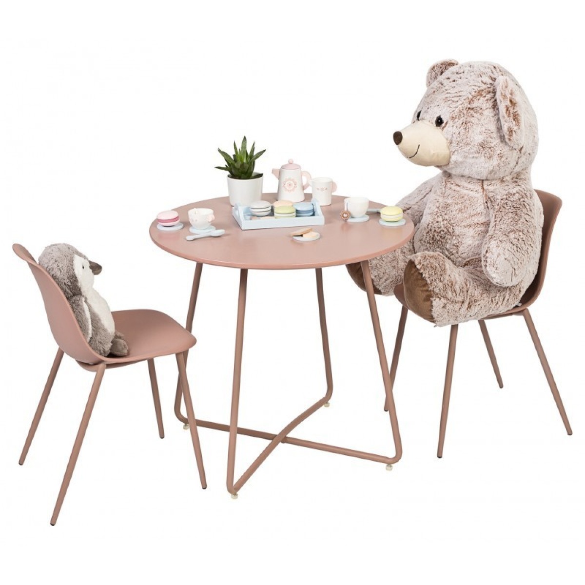 Bērnu galdiņš, rozā, Ø60 x 57 cm | MIU Kids
