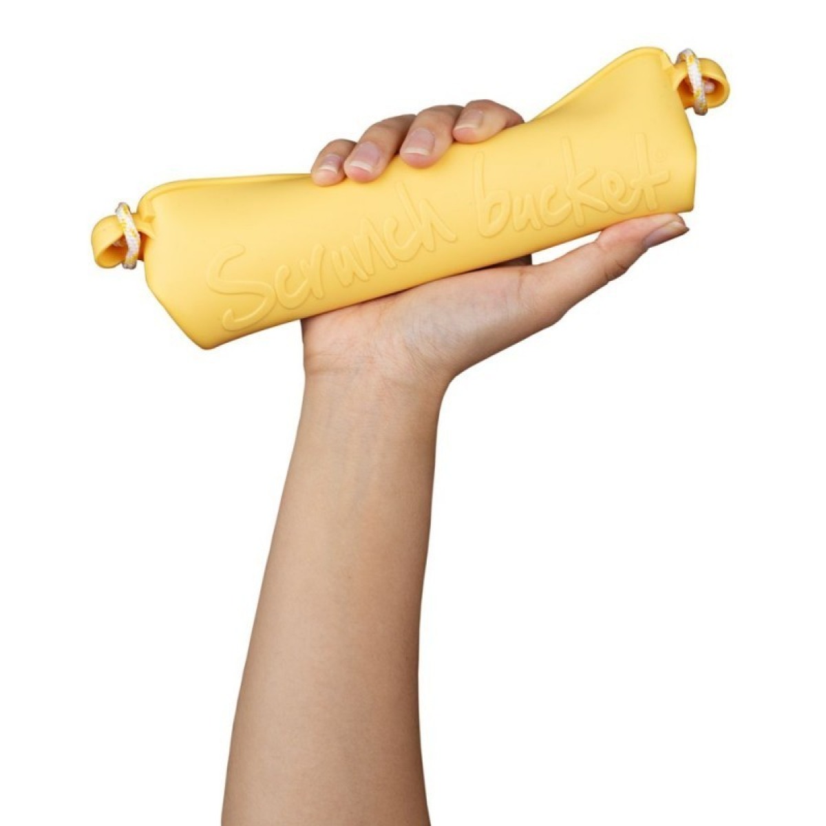Scrunch ämber, kollane